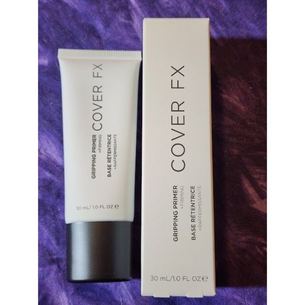 Cover FX Gripping Primer + Firming Makeup Foundation Base Smooth Skin Prep NIB